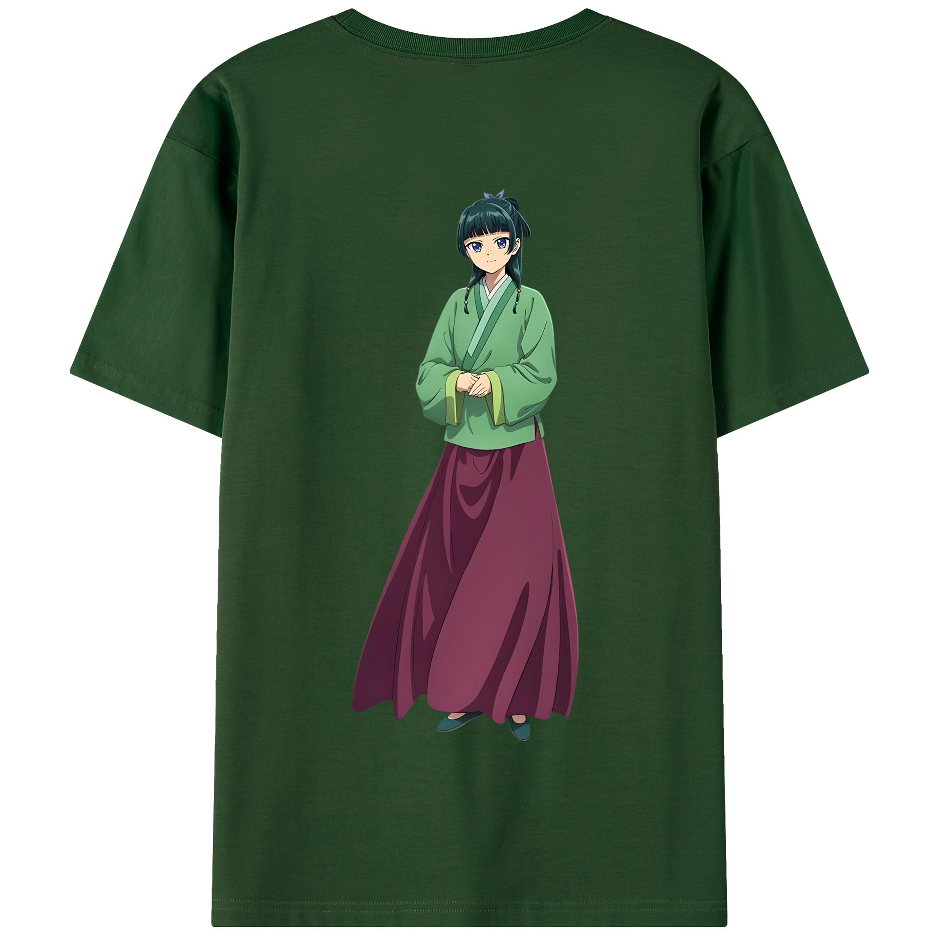（画像用） 薬屋のひとりごと The Apothecary Diaries 綿100％半袖Tシャツ（背面プリント）